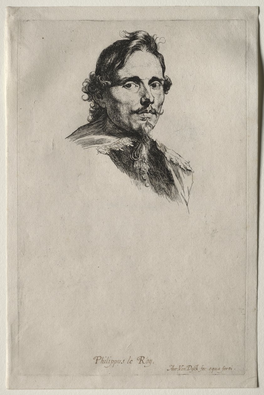 Porträtt av baron Philippe Le Roy av Anthony van Dyck