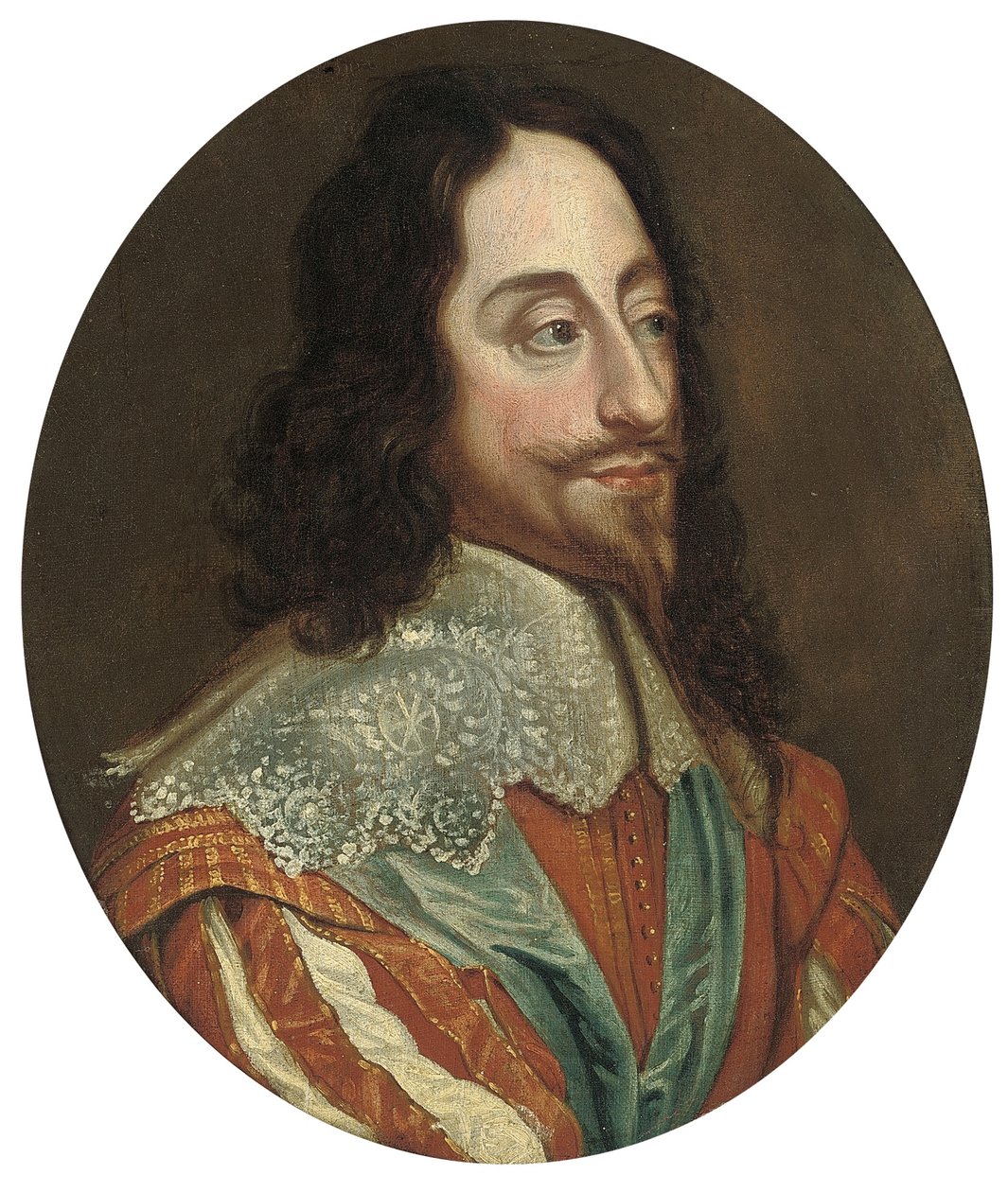 Porträtt av Charles I av Anthony van Dyck