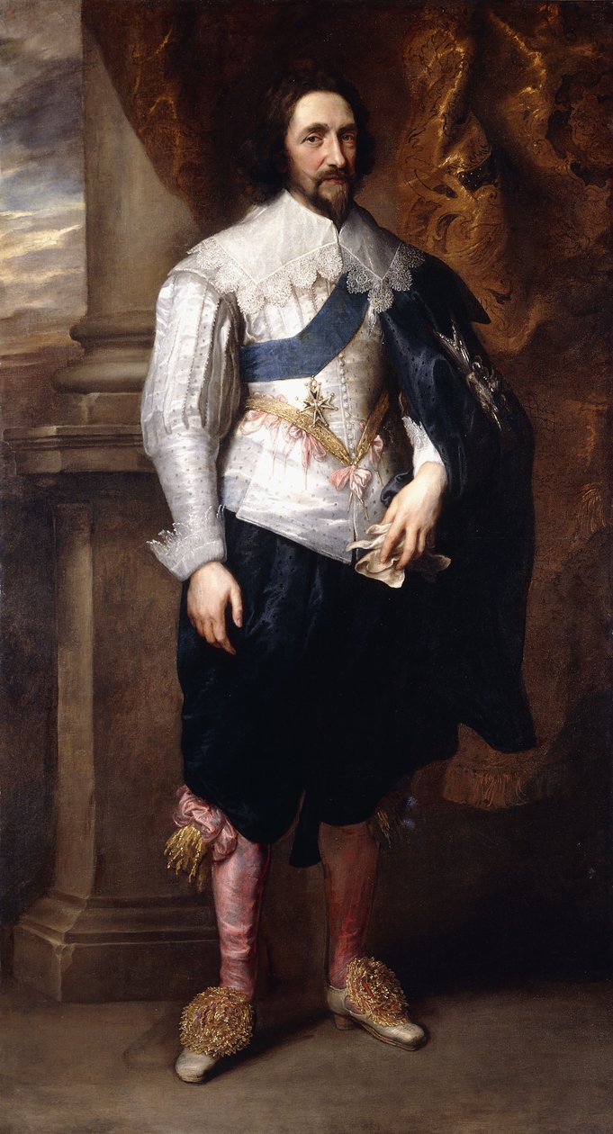 Porträtt av Charles, markis av Vieuville, av Anthony van Dyck