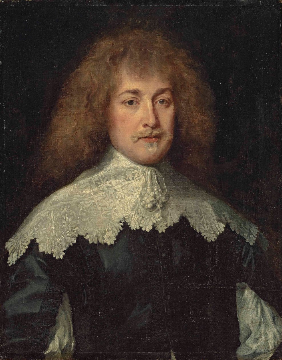Porträtt av Henry Jermyn, Lord Jermyn, earl av St Albans (1605-1684) av Anthony van Dyck