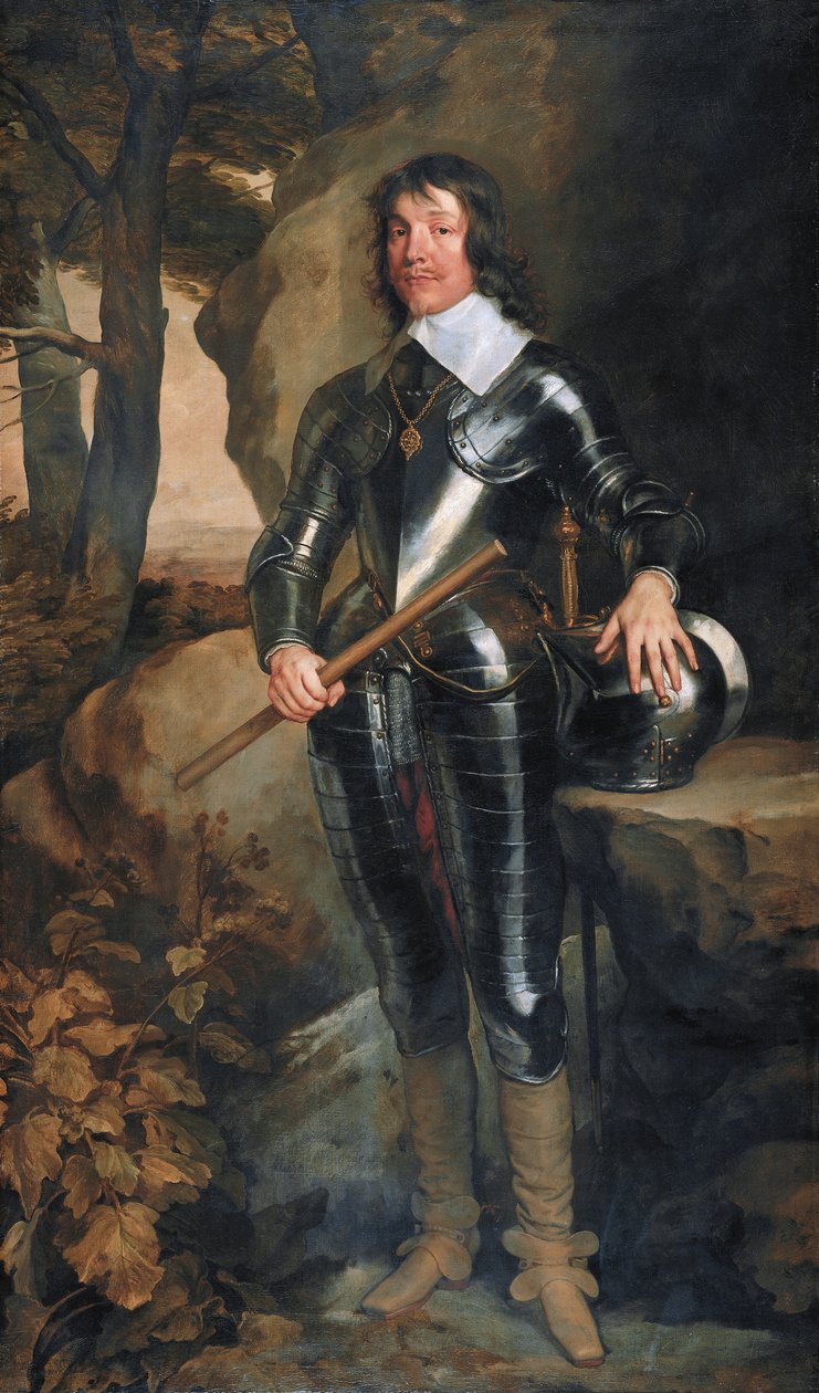 Porträtt av James, 1:e hertig av Hamilton (1606-1649) av Anthony van Dyck
