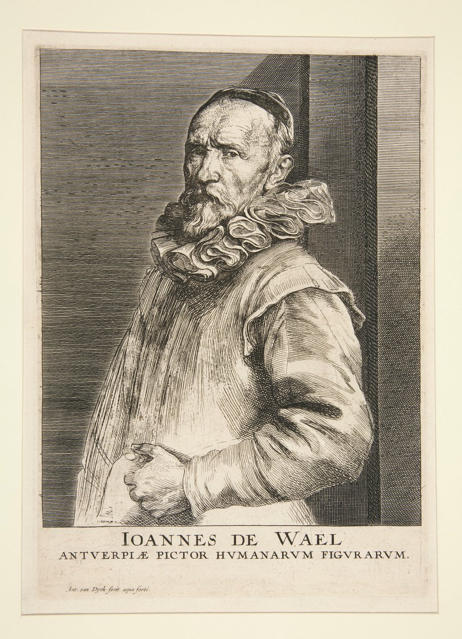 Porträtt av Johannes den vilde (1558-1633) av Anthony van Dyck