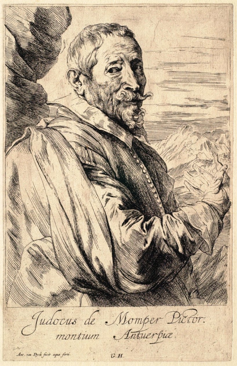 Porträtt av Josse de Menpes av Anthony van Dyck