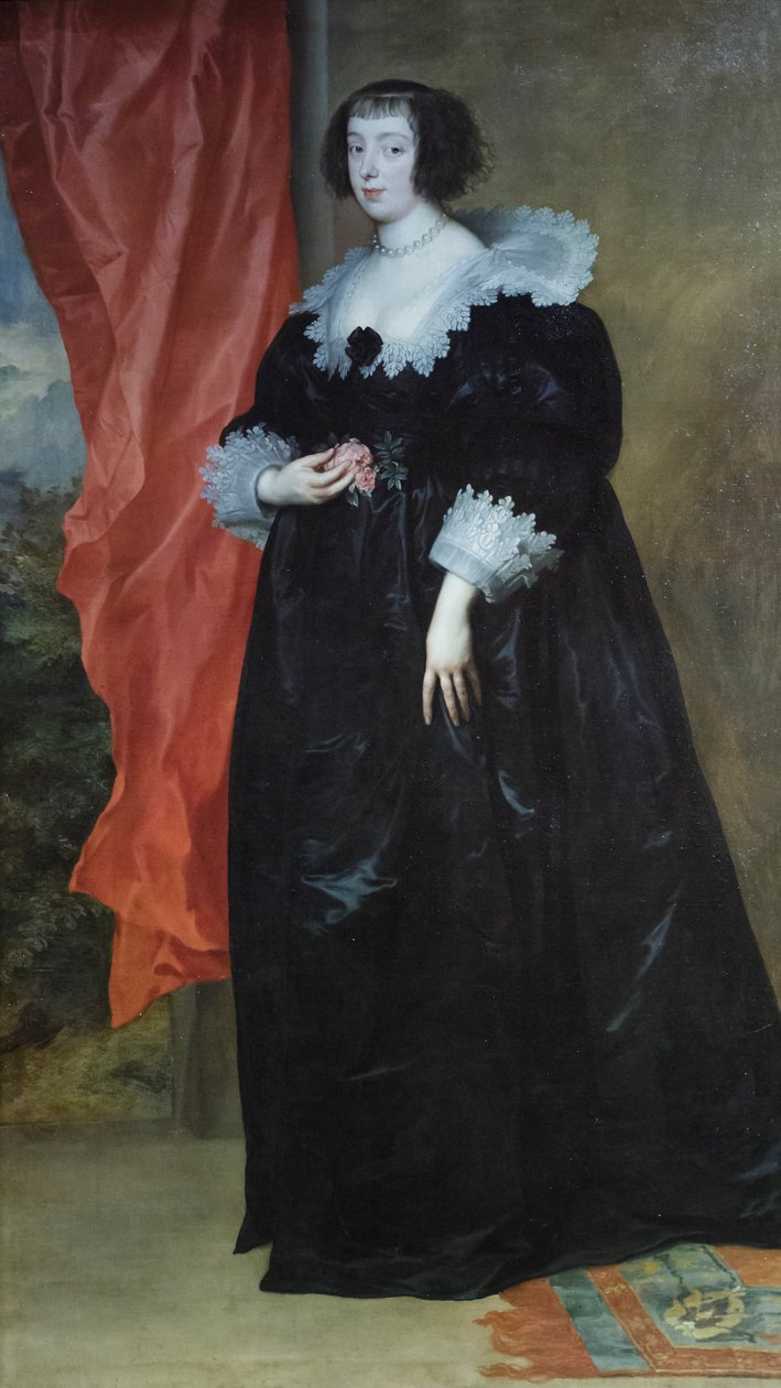 Porträtt av Marguerite av Lorraine, hertiginna av Orleans () av Anthony van Dyck