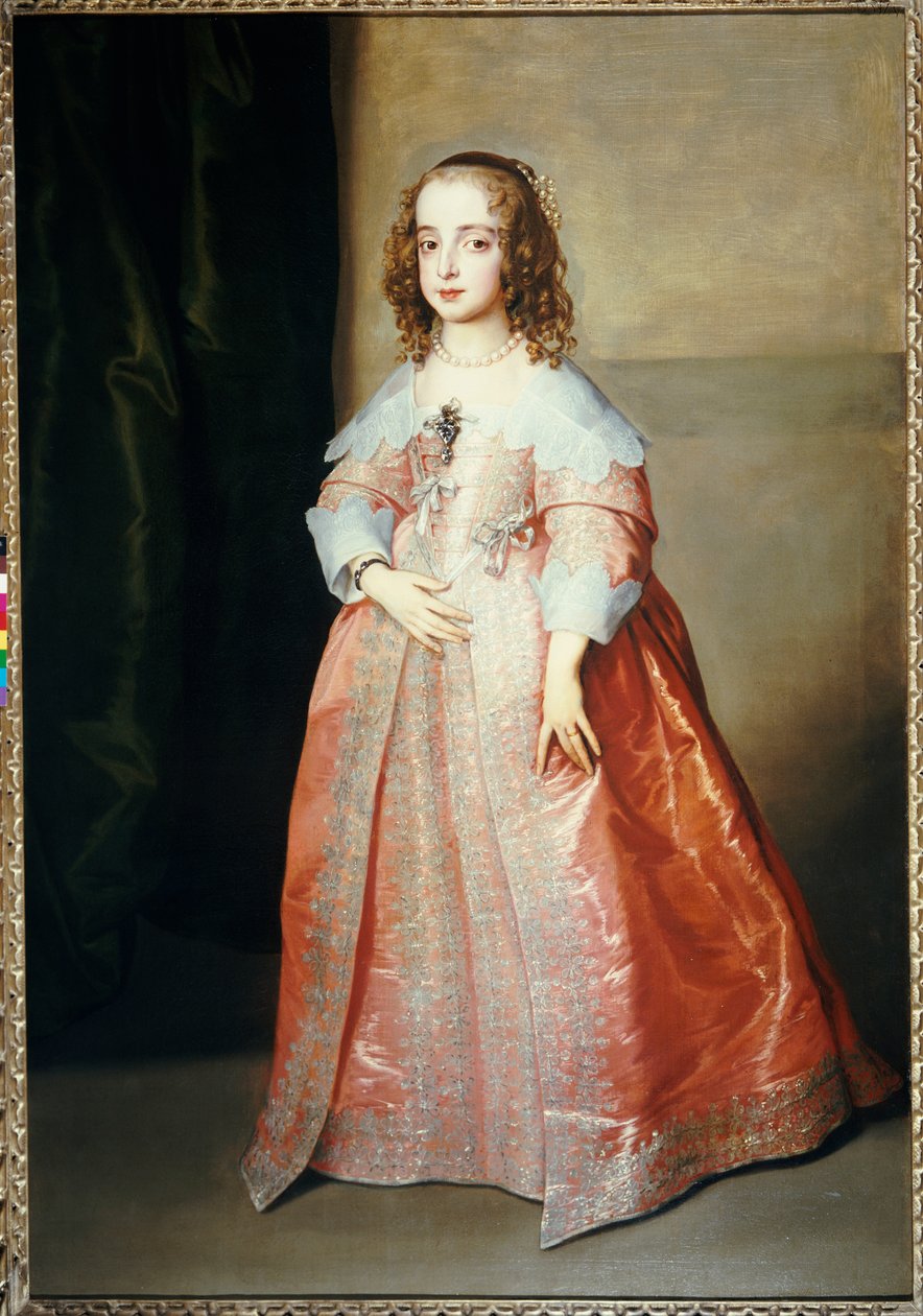 Porträtt av Mary, Princess Royal, c.1641 av Anthony van Dyck