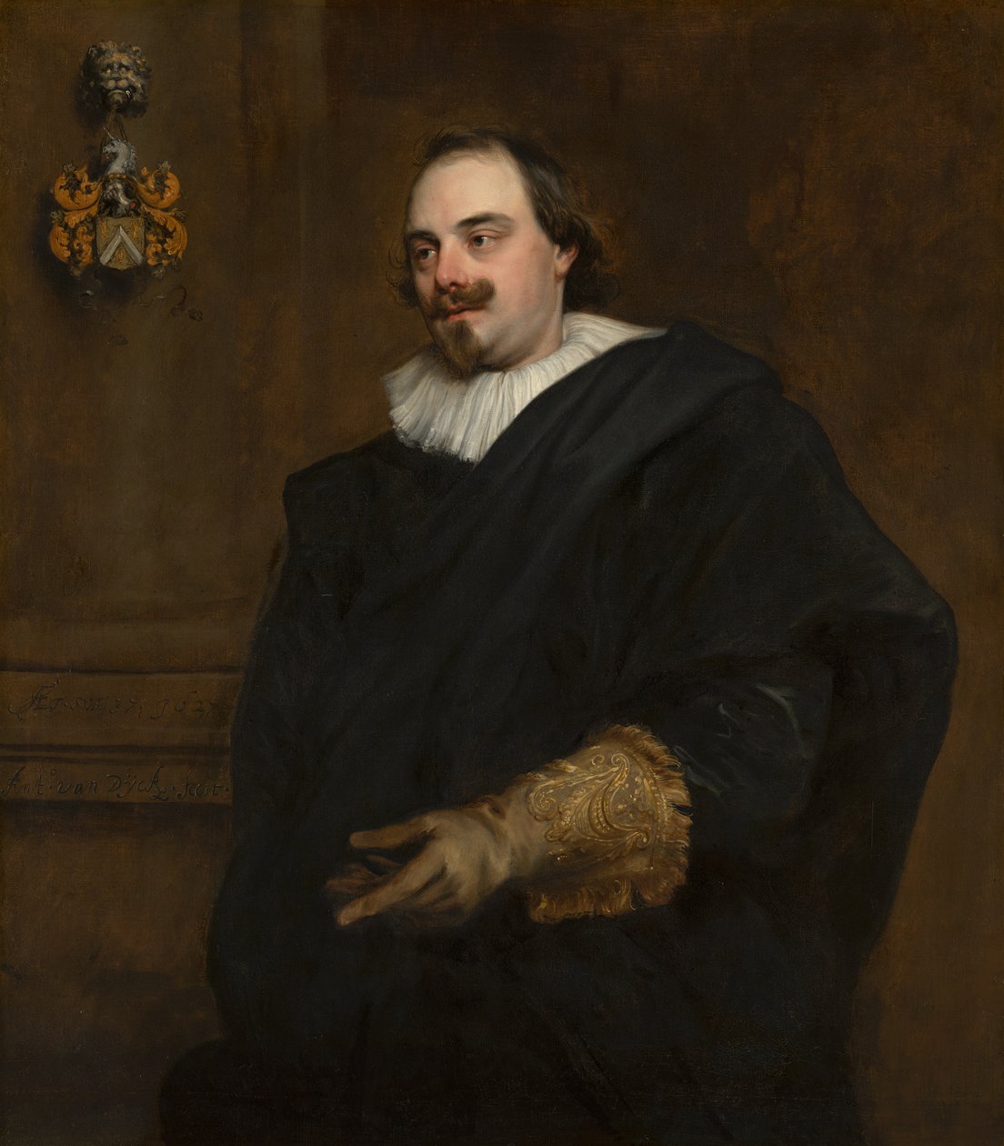 Porträtt av Peeter Stevens (ca 1590-1668), 1627 av Anthony van Dyck