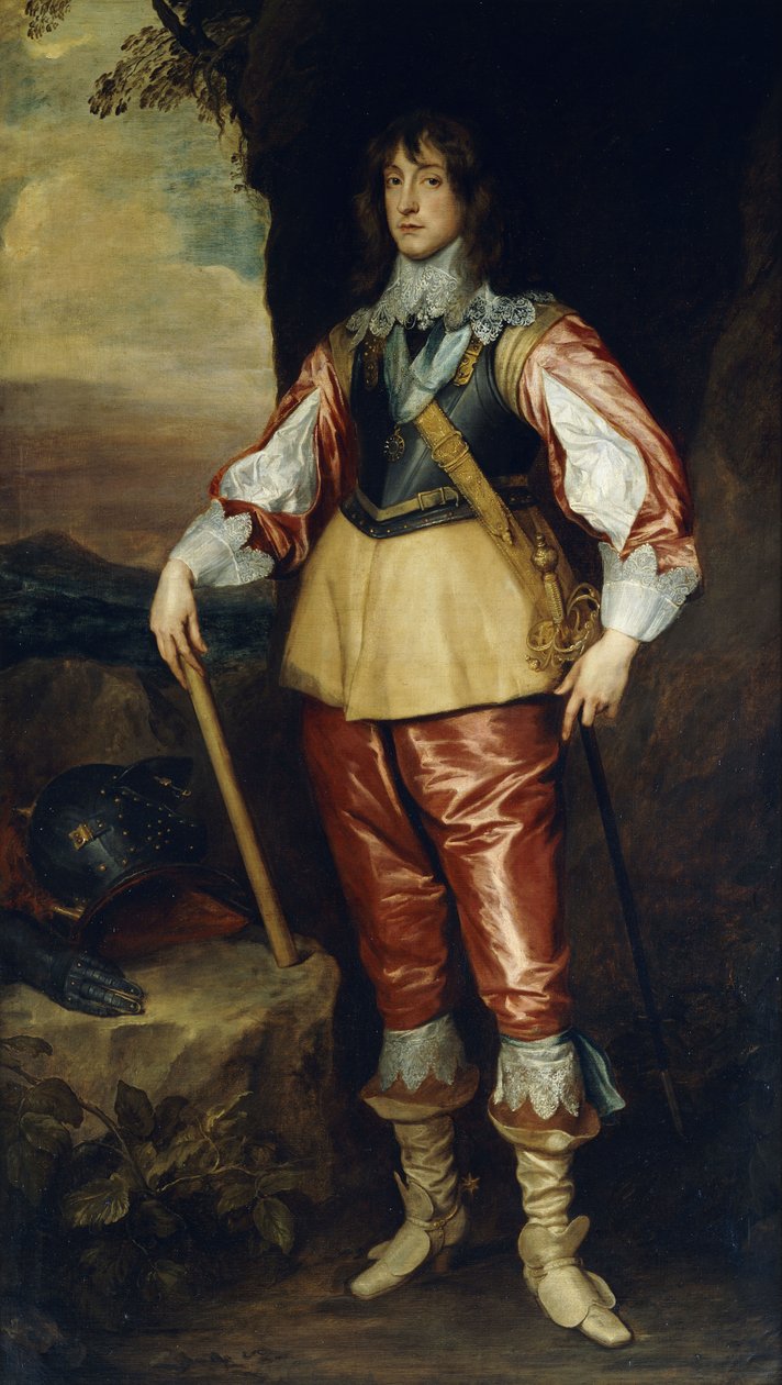 Porträtt av prins Charles Louis av Anthony van Dyck