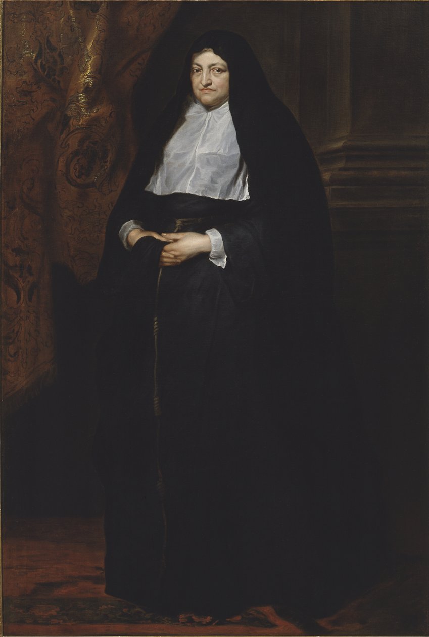 Porträtt av prinsessan Isabella Clara Eugenia, ca 1628 av Anthony van Dyck