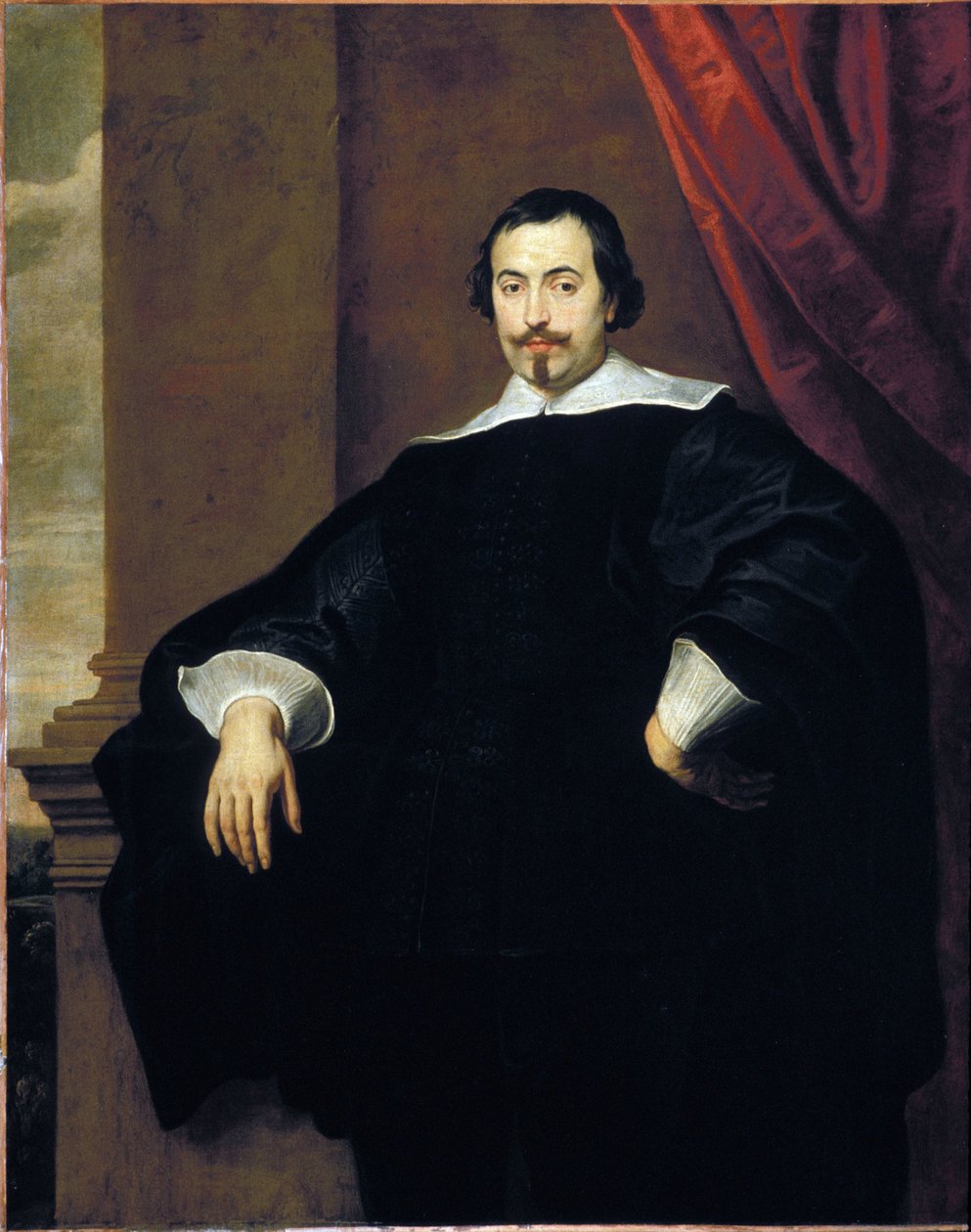 Porträtt av en man av Anthony van Dyck