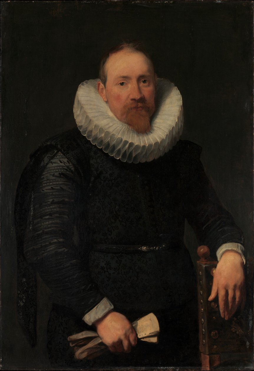 Porträtt av en man av Anthony van Dyck