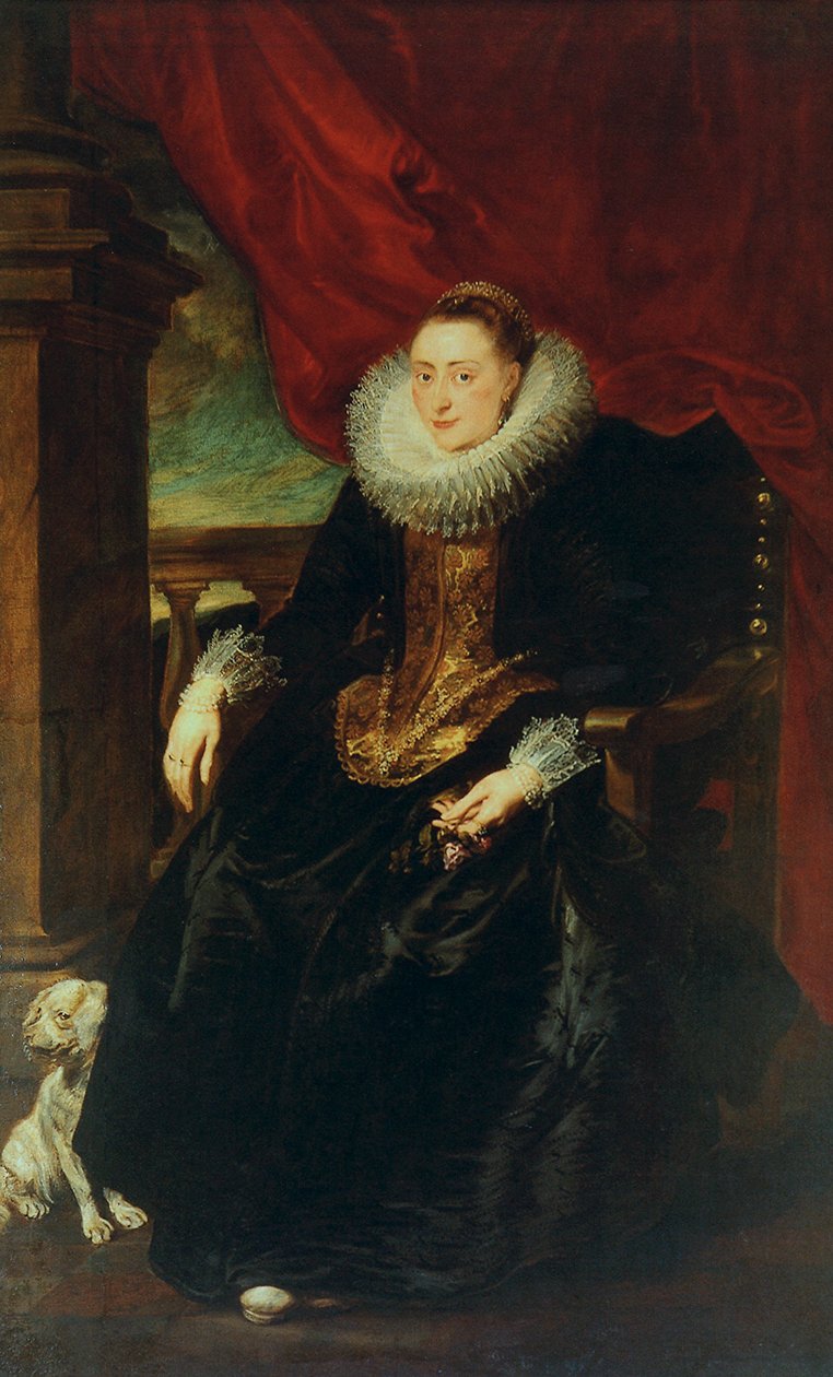Porträtt av en kvinna, möjligen Gertrudis Wiegers av Anthony van Dyck
