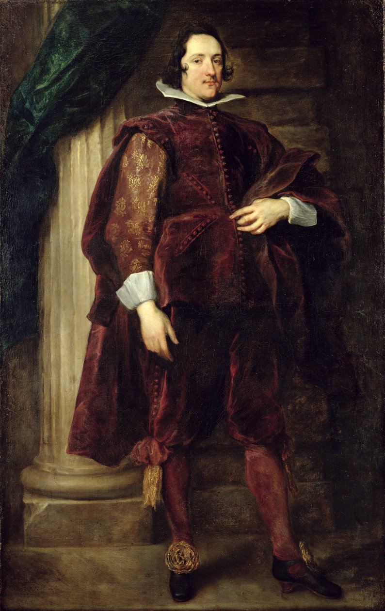 Portrait of an Italian Nobleman, 1624-27  av Anthony van Dyck