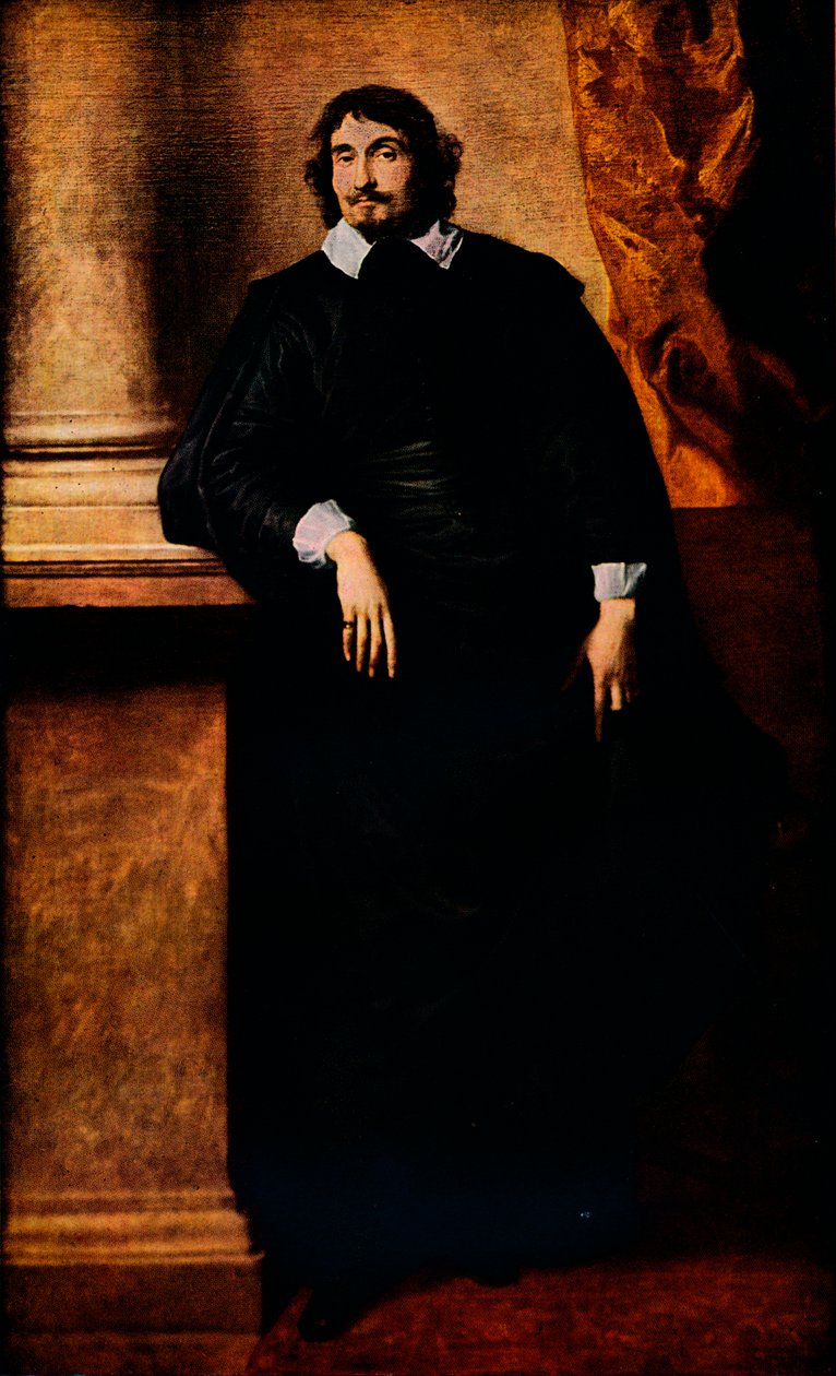 Porträtt av Abbe Scaglia, 1634 av Anthony van Dyck