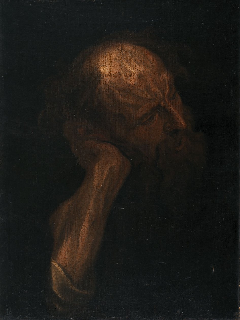 Porträtt av en man med skägg av Anthony van Dyck