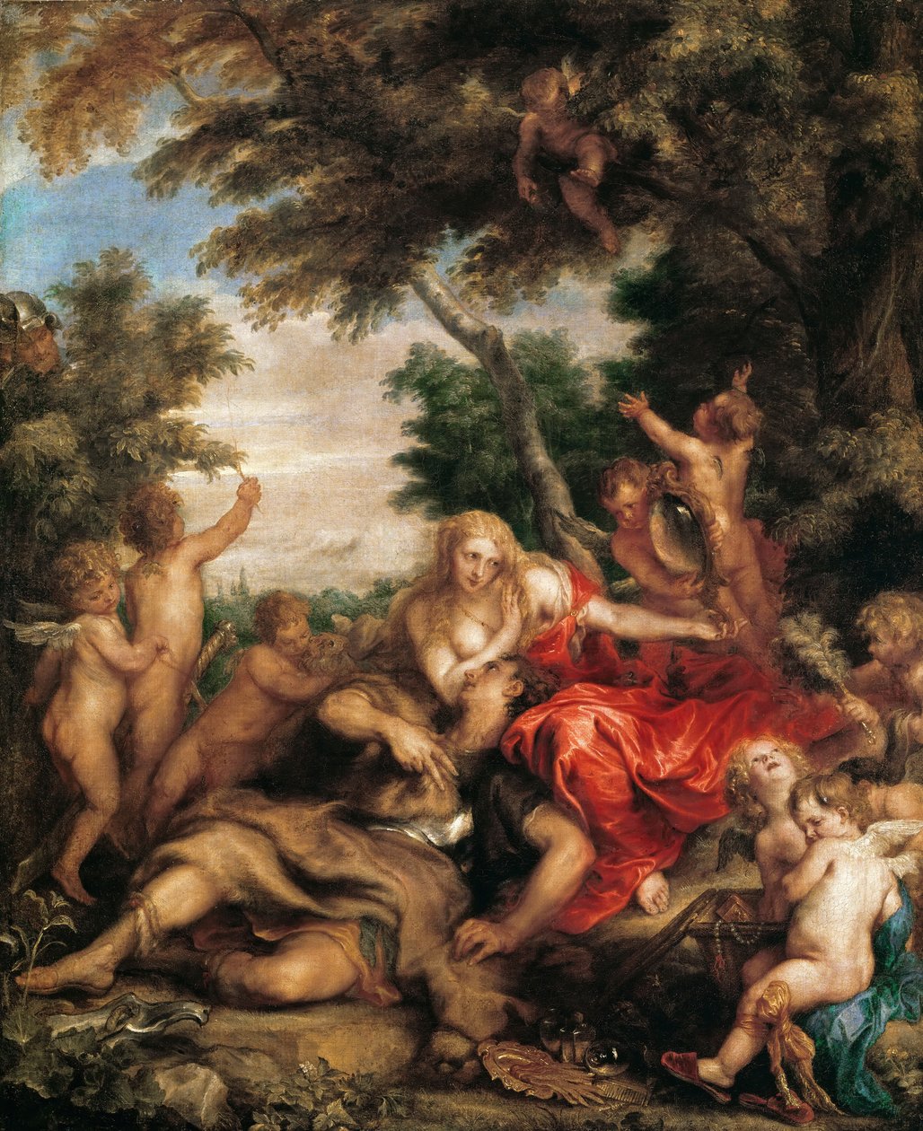 Rinaldo och Armida av Anthony van Dyck