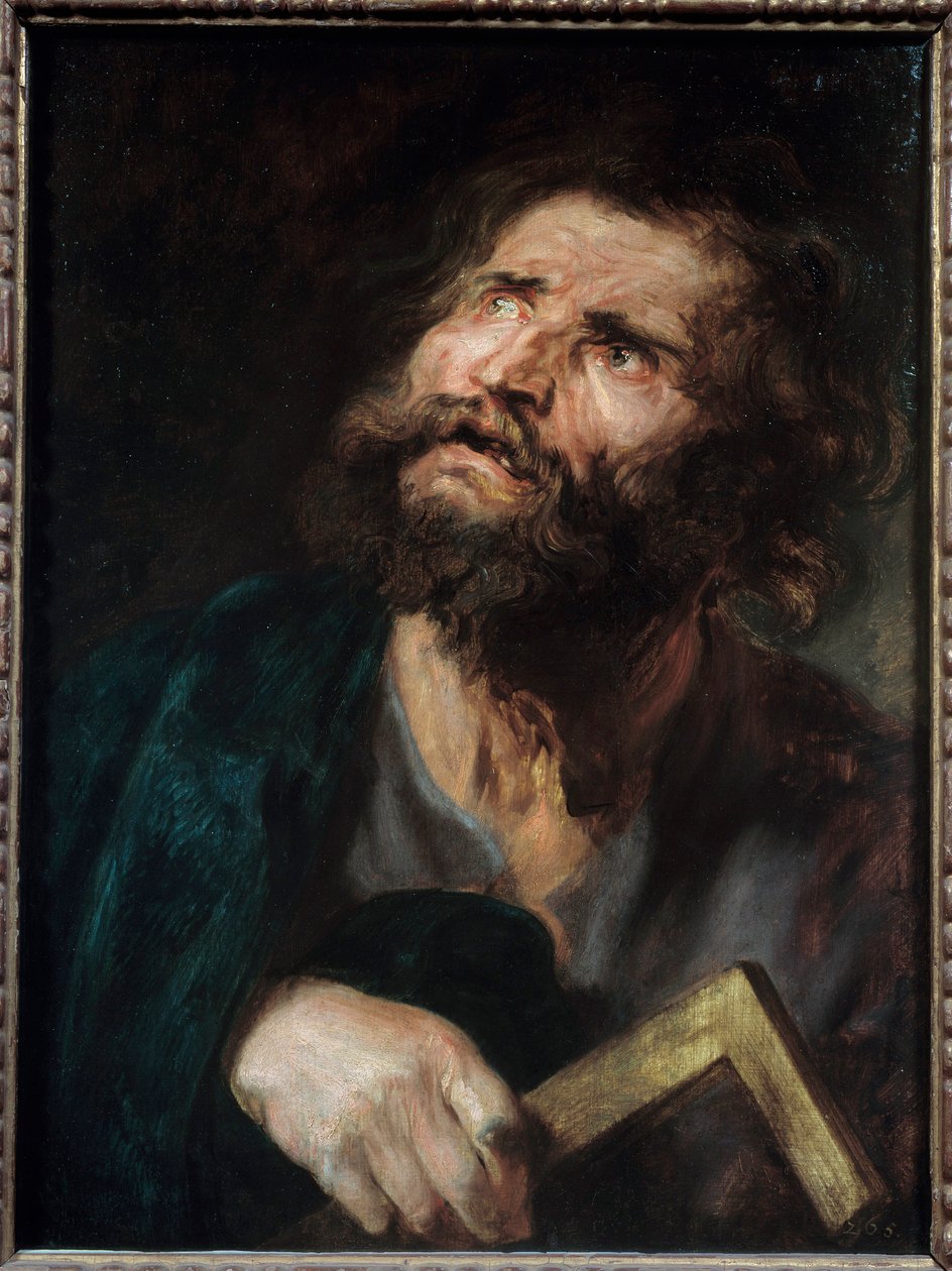 Saint Jude Representation av aposteln Saint Jude av Thaddee. Målning av Anton van Dyck (1599-1641) av Anthony van Dyck