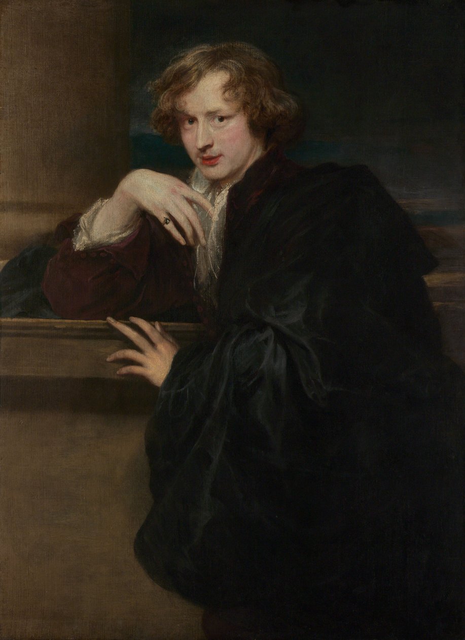 Självporträtt, ca 1620-21 av Anthony van Dyck