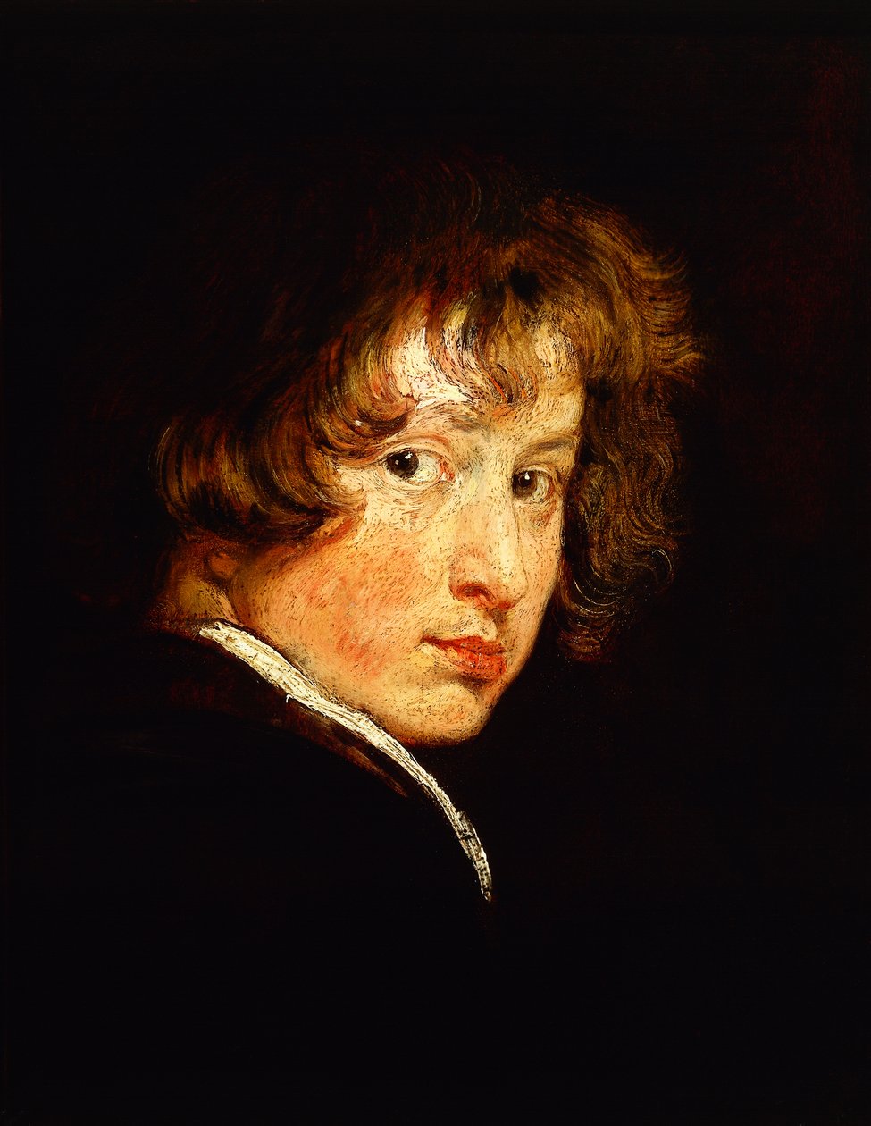 Självporträtt vid sexton av Anthony van Dyck