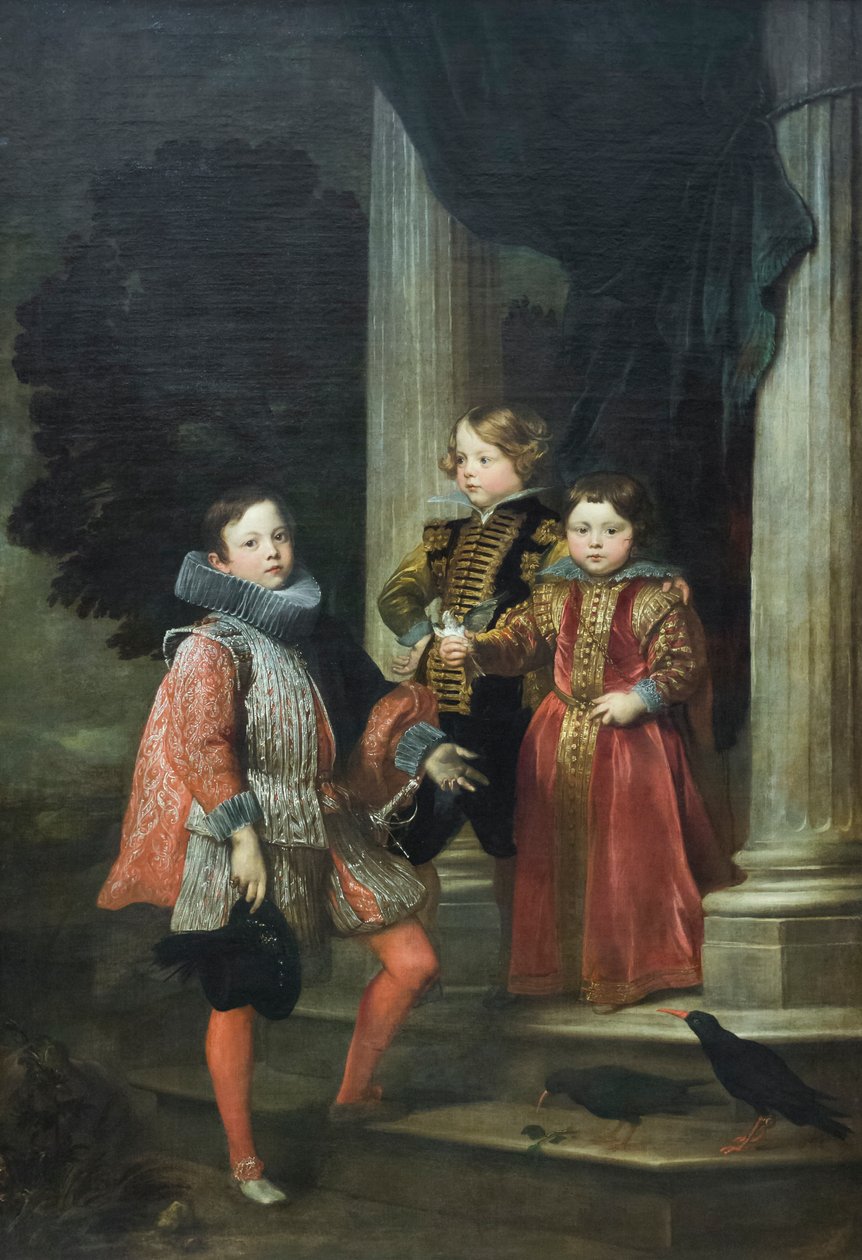 Balbi-barnen, ca 1625-27 (olja på duk) av Anthony van Dyck