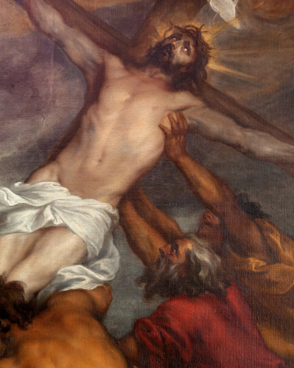 The Elevation of the Cross, före 1631 (olja) av Anthony van Dyck