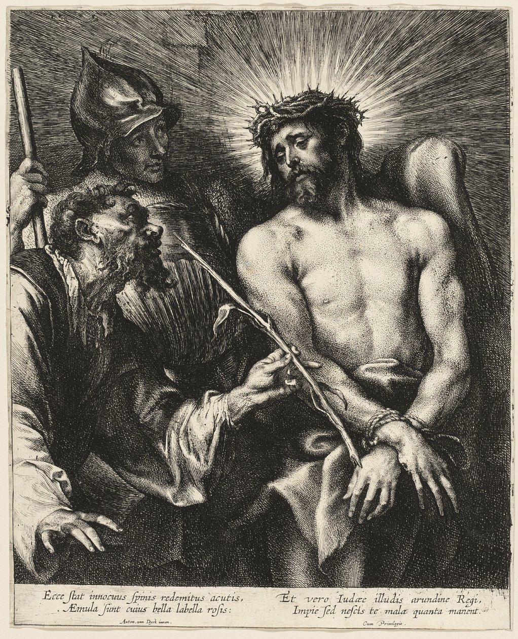 Vassen som offrades till Kristus av Anthony van Dyck