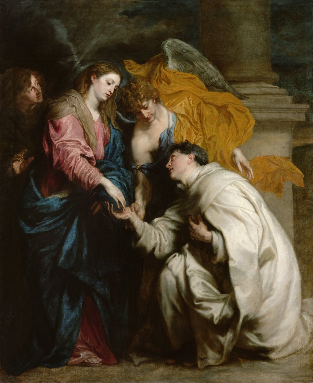 Den välsignade Hermann Josephs vision av Anthony van Dyck