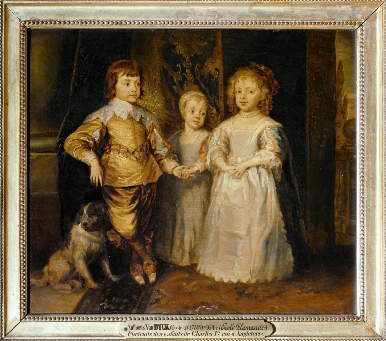 Barnen till Karl I av England; ... av Anthony van Dyck