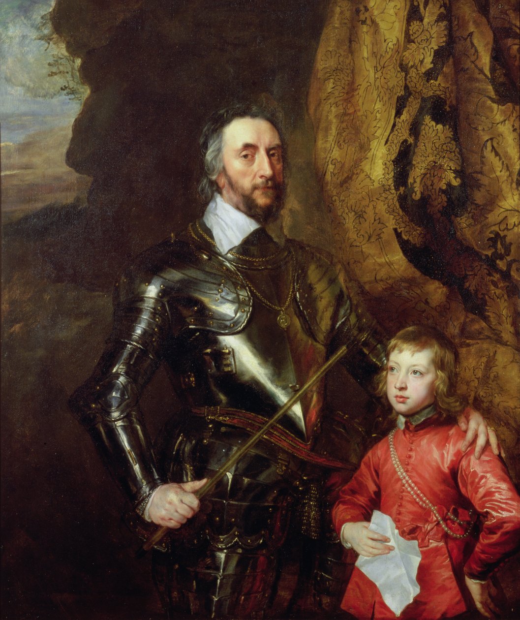 Thomas Howard, 2:e jarl av Arundel, med sin sonson Thomas, senare 5:e hertigen av Norfolk, 1635-36 av Anthony van Dyck