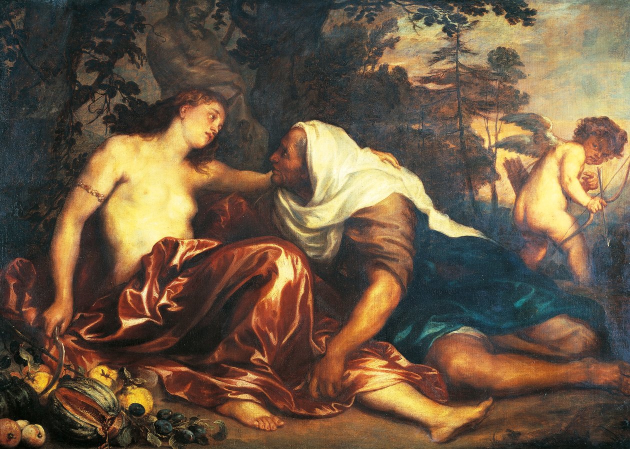Vertumnus och Pomona av Anthony van Dyck