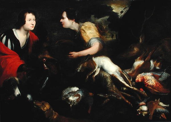 Atalanta och Meleager av Anthony van Dyck