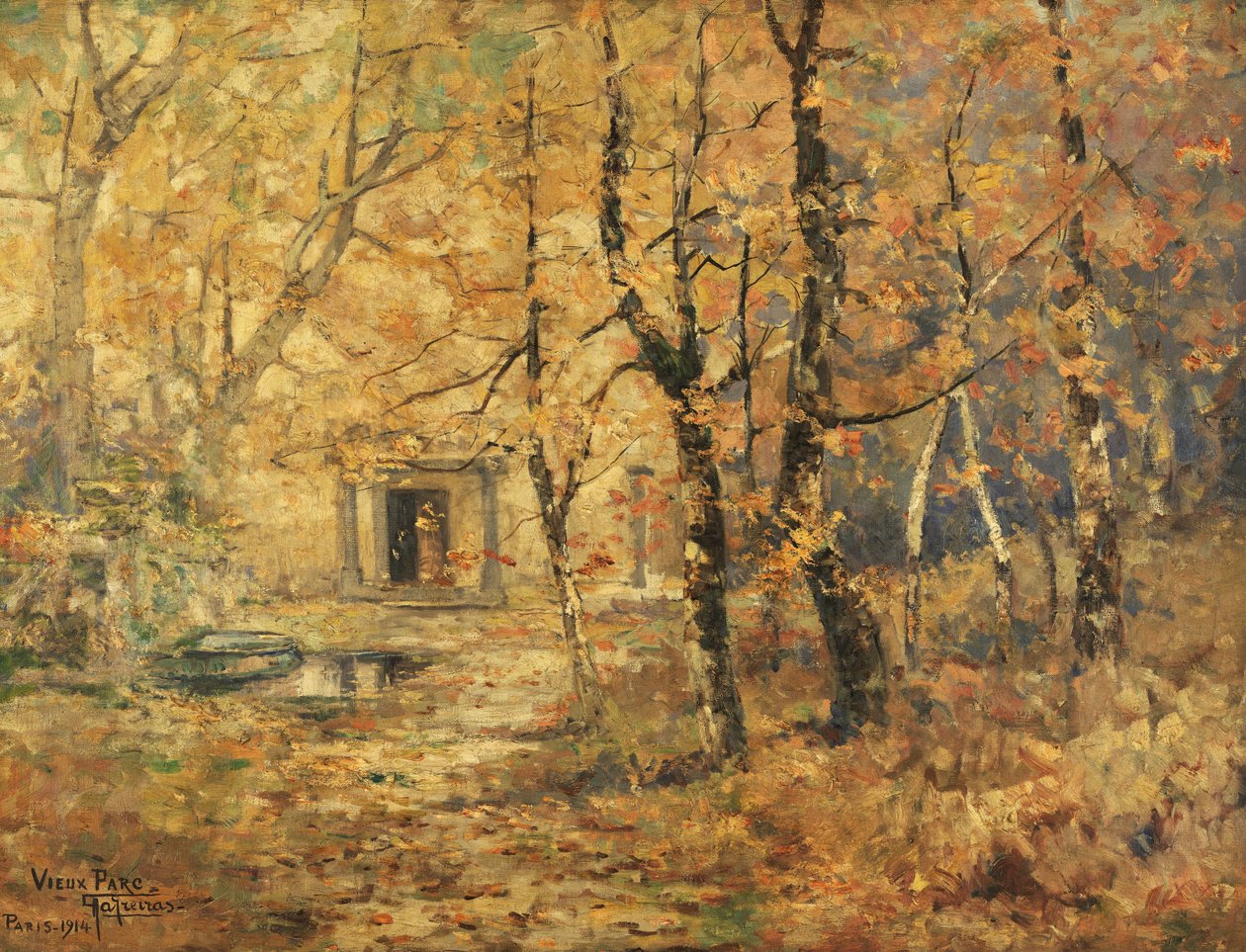 Vieux Parc, Paris av Antonio Parreiras