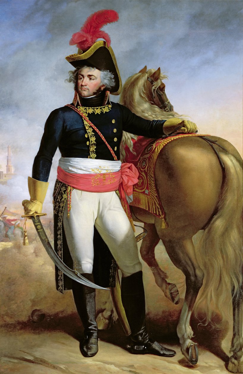 Portræt af Jean Baptiste Kleber (1753-1800) 1804 sverige av Antoine Ansiaux