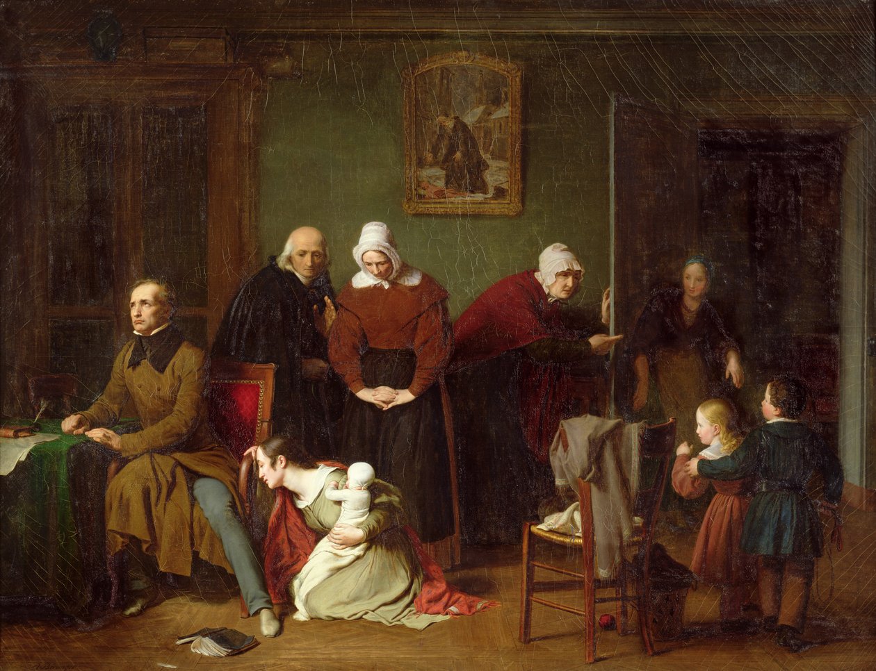 Konsekvenserna av förförelsen, 1824 av Antoine Beranger