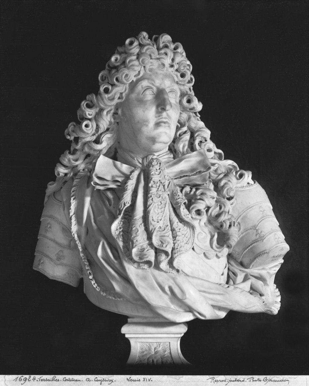 Byst av Ludvig XIV (1638-1715) 1679 (marmor) av Antoine Coysevox