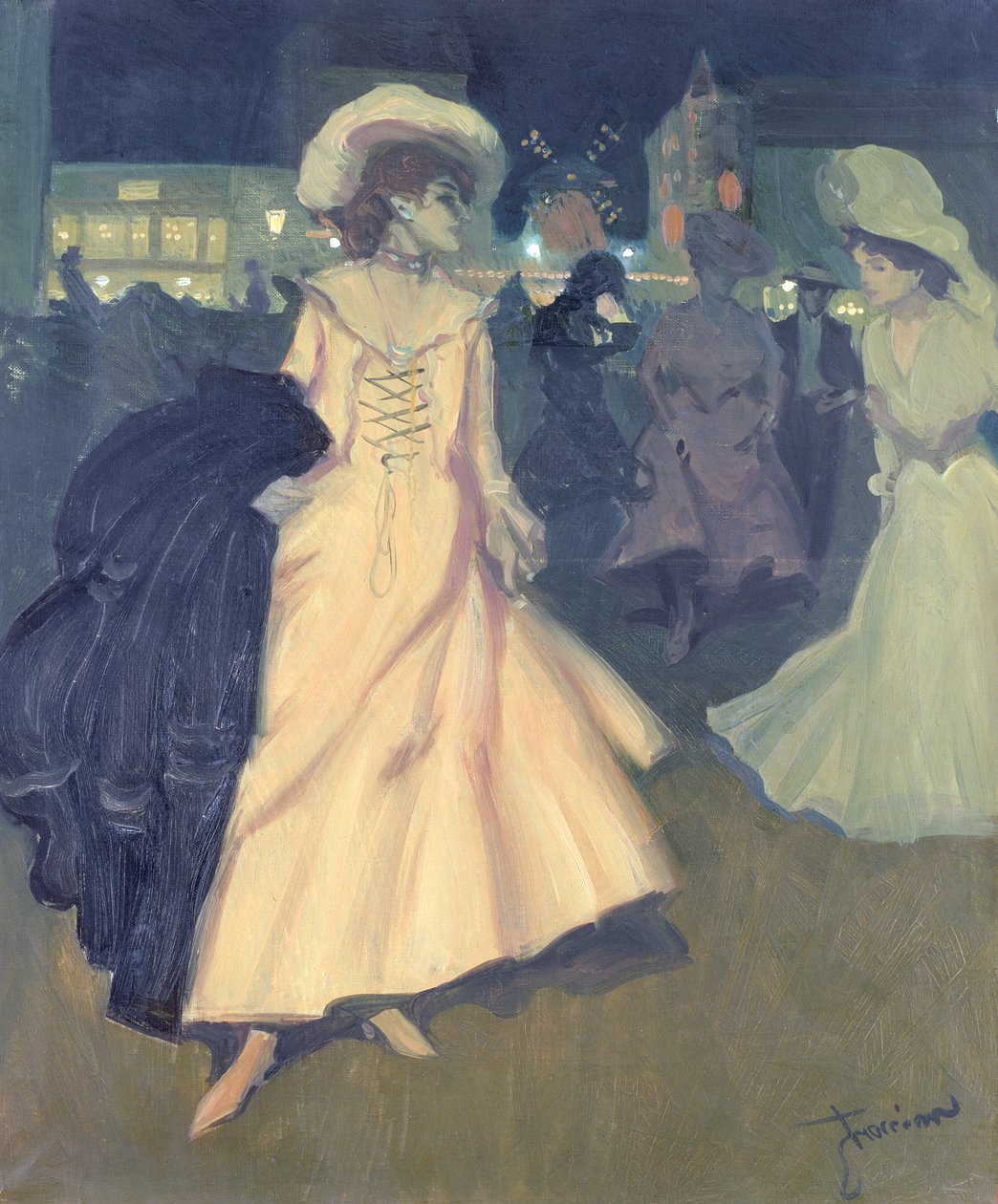 Utfarten vid Moulin Rouge, 1901-2 av Antoine Guillaume Minartz