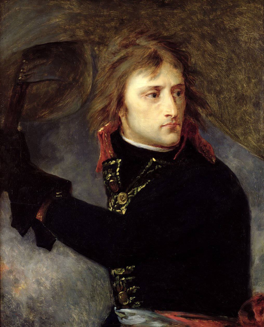 Bonaparte på bron i Arcole, 17 november 1796 av Antoine Jean Gros