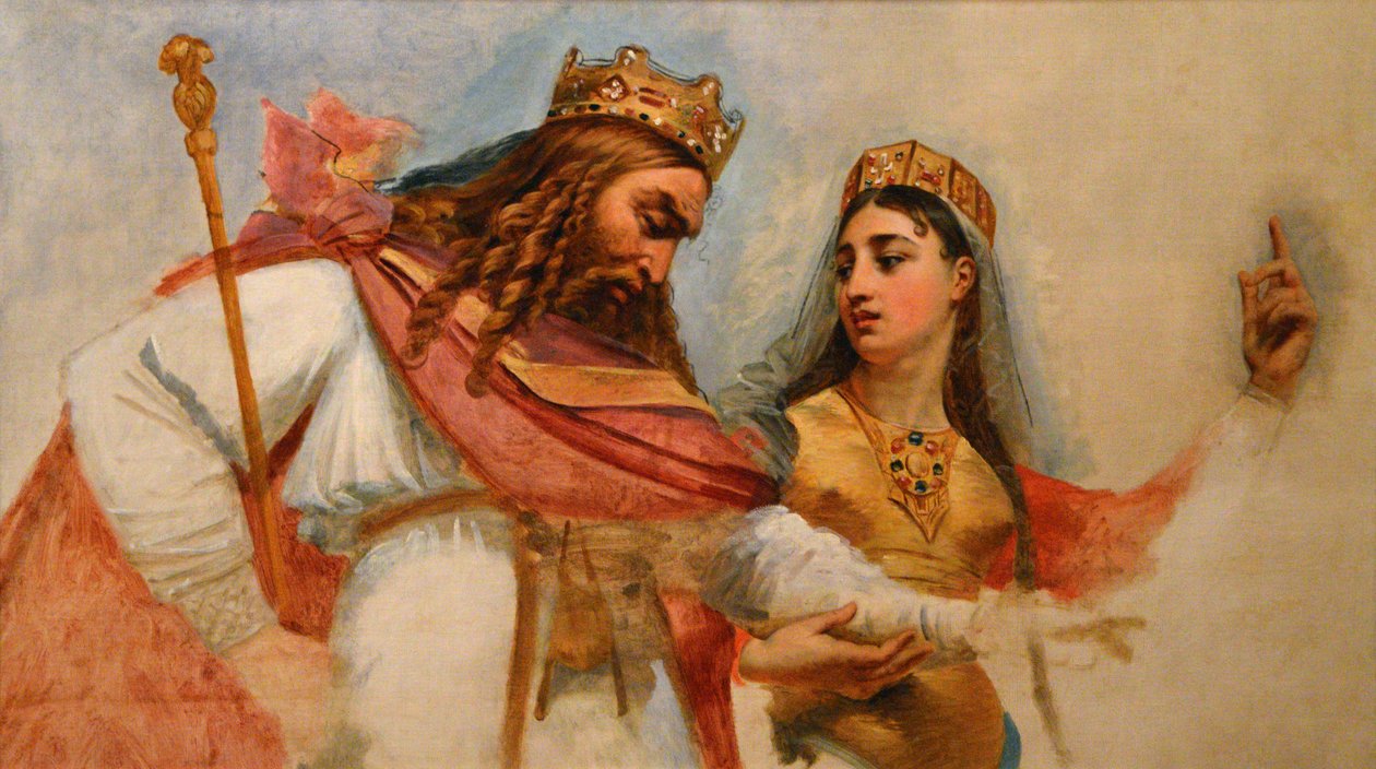 Clovis och Clotilde av Antoine Jean Gros