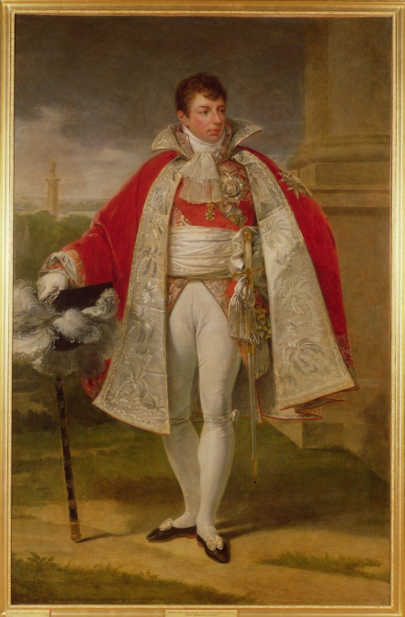 Geraud-Christophe-Michel Duroc (1772-1813) Duke wa Frioul, 1806-08 swed av Antoine Jean Gros