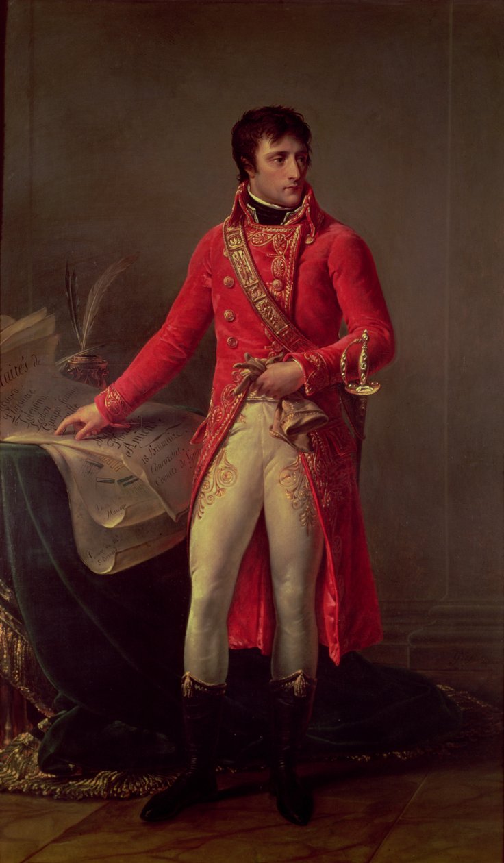 Napoleon Bonaparte (1769-1821) förste konsul, 1802 av Antoine Jean Gros