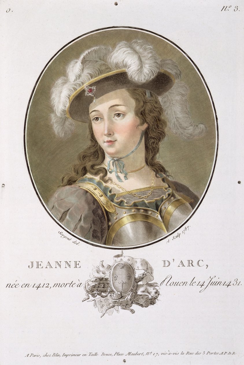 Porträtt av Jeanne d