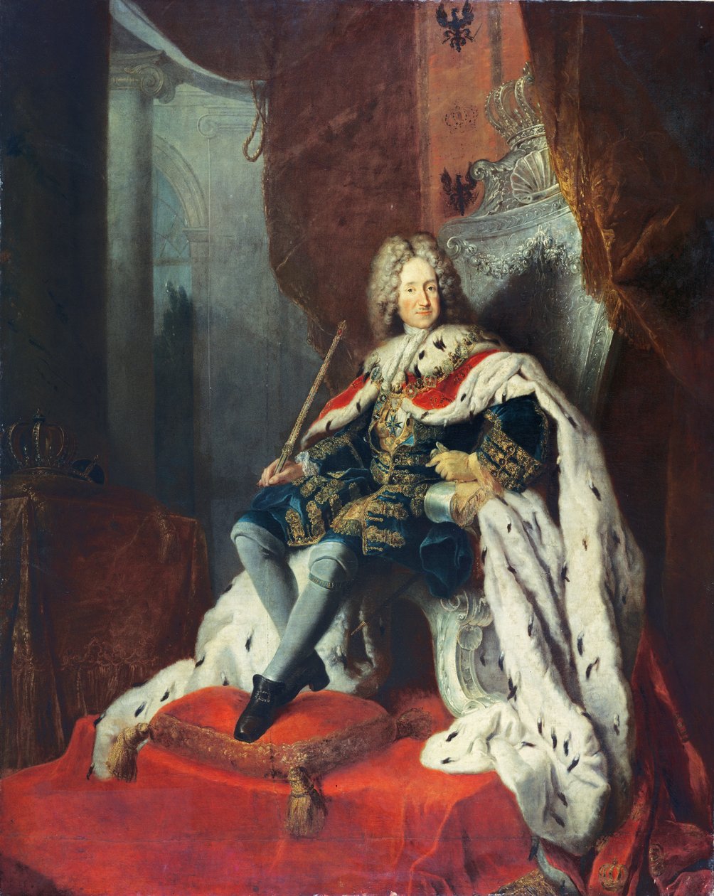 Kung Fredrik I av Preussen av Antoine Pesne