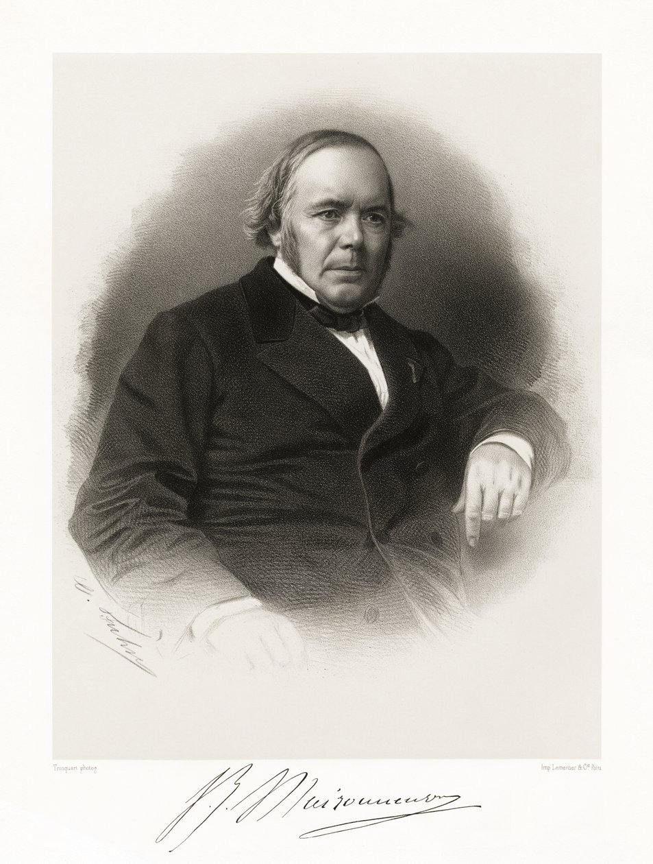 Jacques Gilles Maisonneuve, 1865-66 av Antoine Rene Trinquart