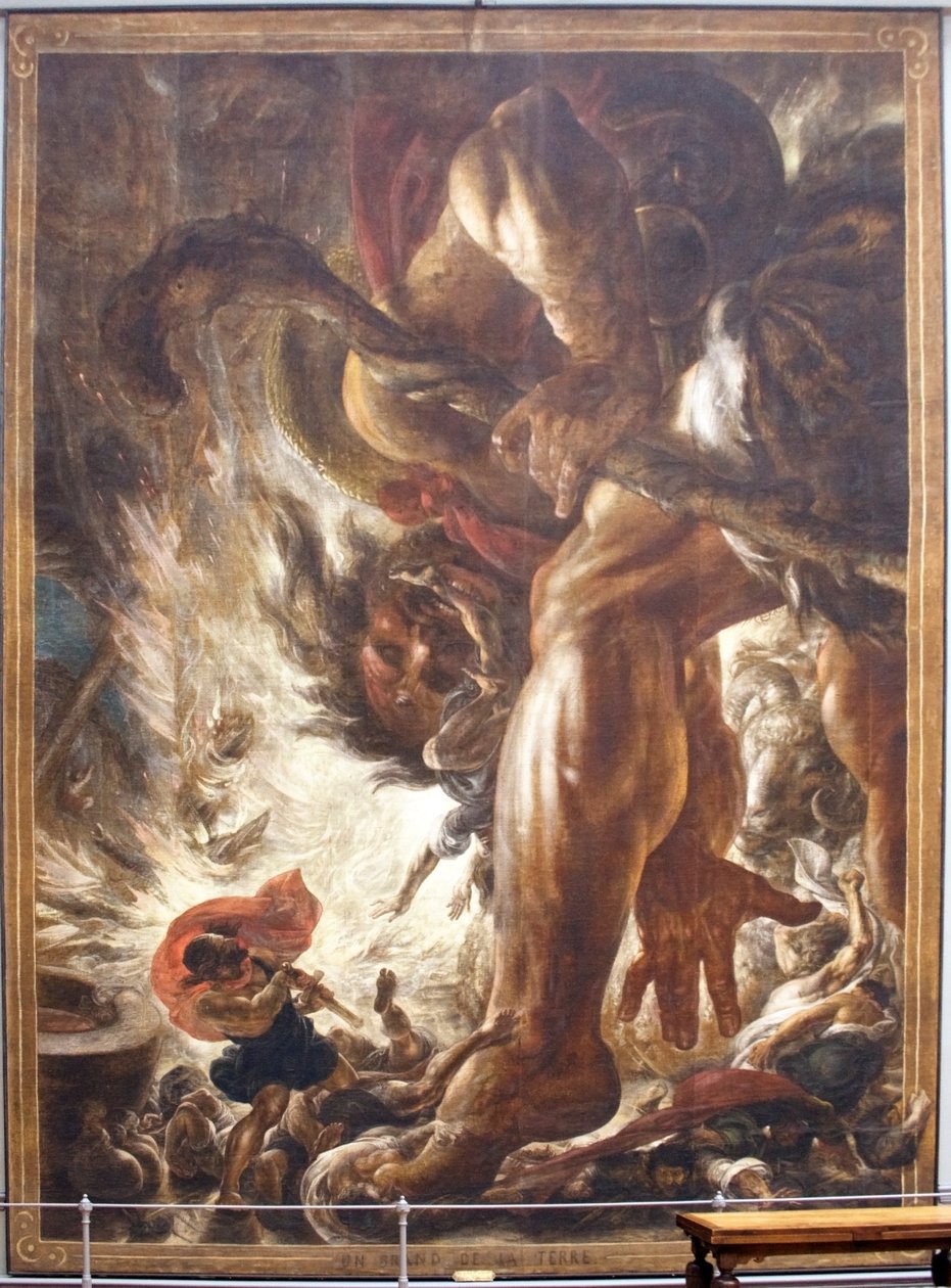 Jordens jätte av Antoine Wiertz
