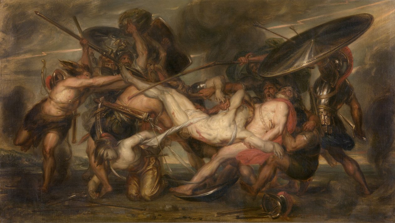 Unbekanntes Bild av Antoine Wiertz