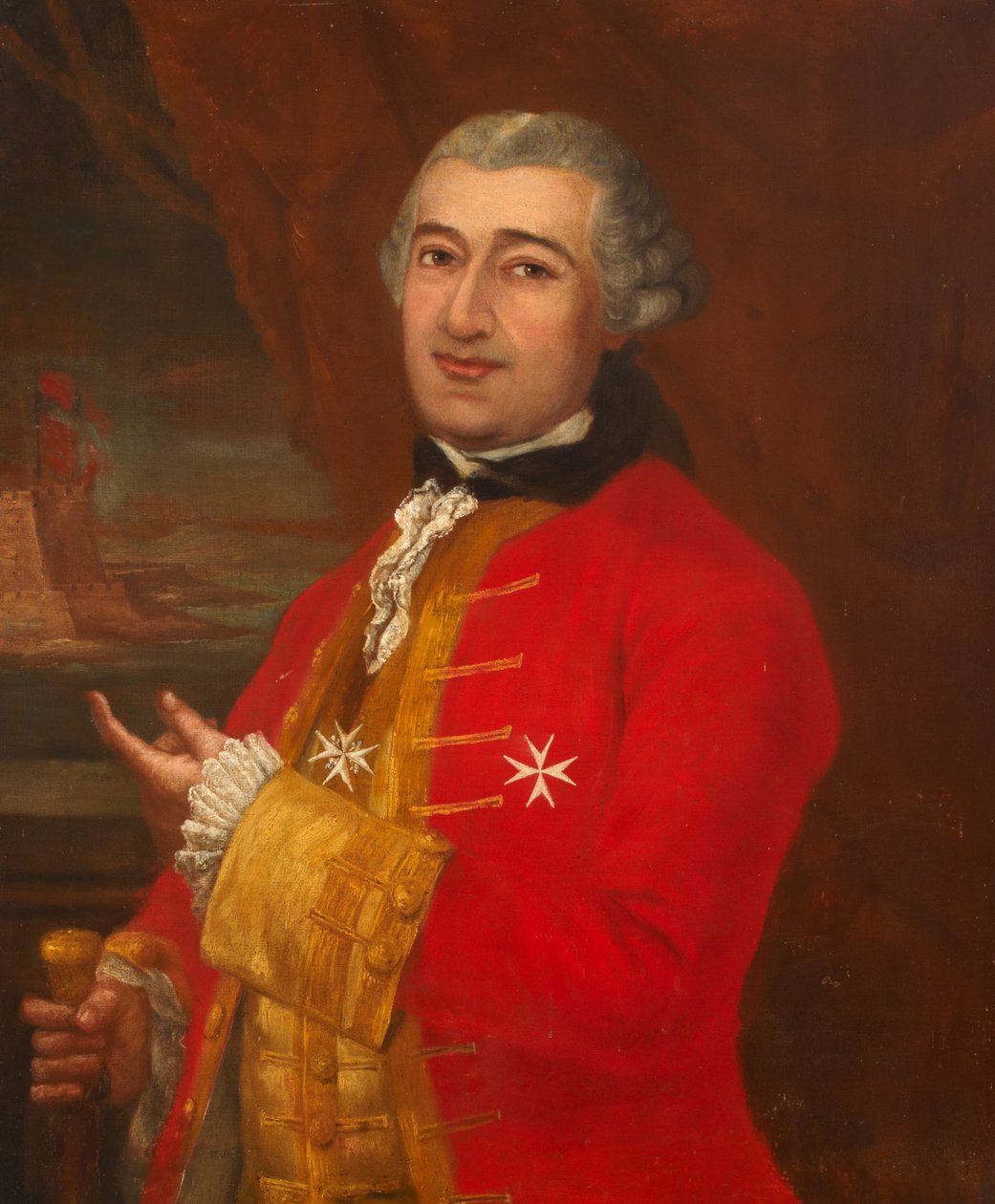 Rene Jacob de Tigne, ca 1798 av Antoine de Favray