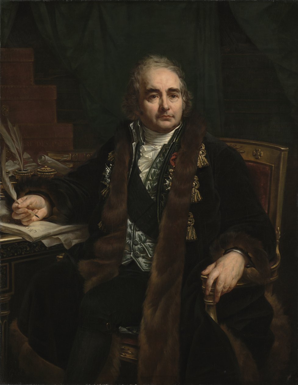 Porträtt av greve Jean-Antoine Chaptal av Antoine-Jean Gros