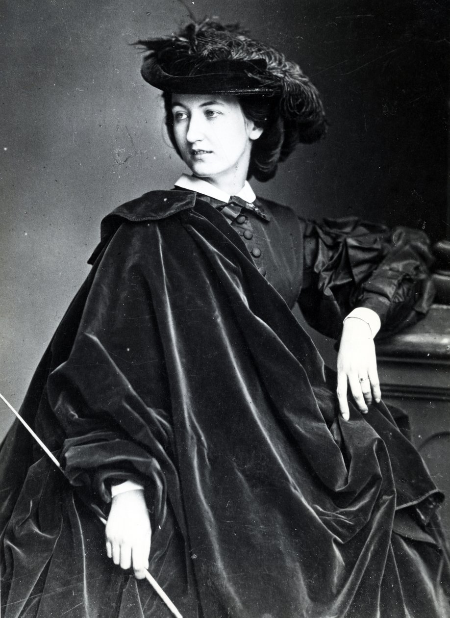 Lola Montez, ca 1860 av Antoine Samuel Adam Salomon