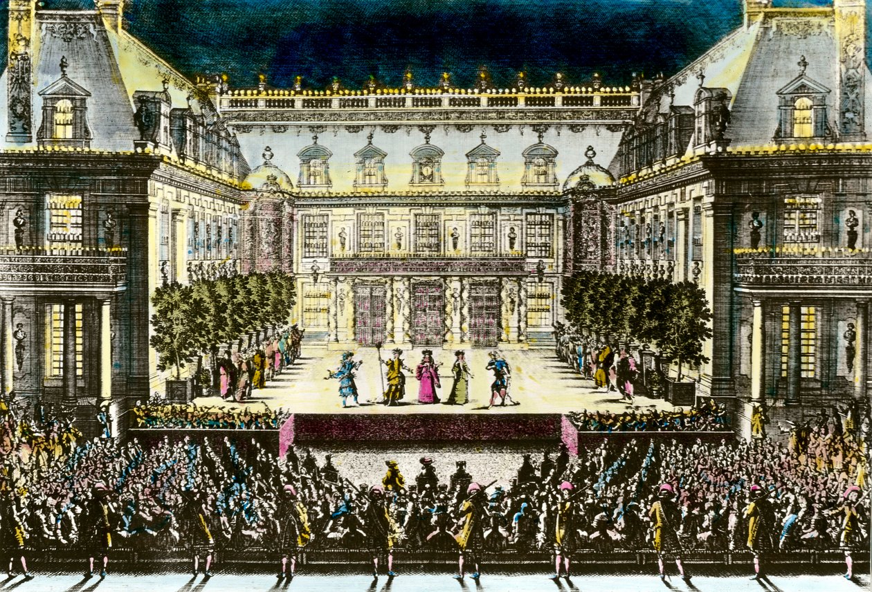 Representation av operatragedin Alceste, ou le Triomphe d