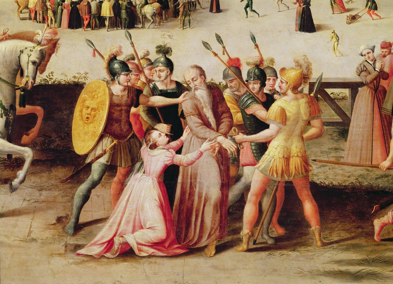 Sir Thomas Mores arrestering 1535 (detalj av 40437) av Antoine Caron