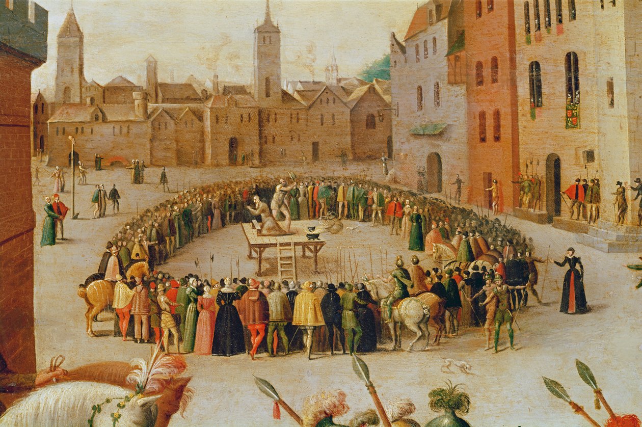 Avrättningen av Sir Thomas More 1535 av Antoine Caron